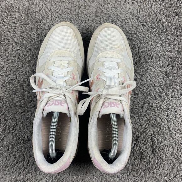 ASICS Lyte Classic White/Rose Gold Sneakers Women’s Size 11 - Picture 5 of 8